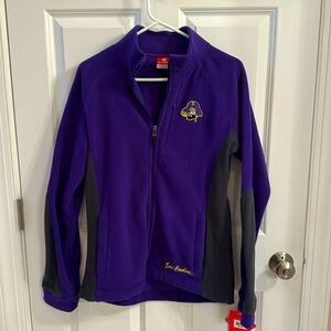 BNWT women’s Colosseum Athletics  fleece jacket East Carolina University ECU. XL